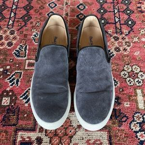 Paul Stewart Suede Slip-On Sneakers